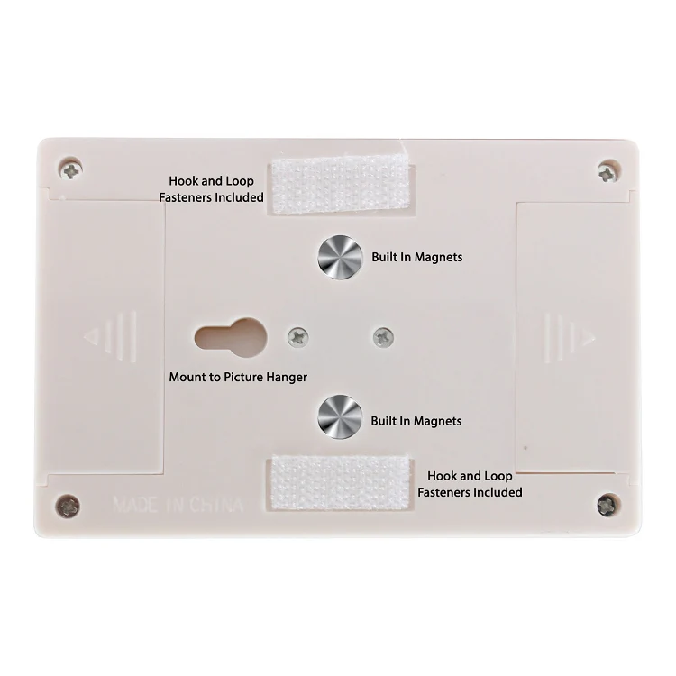 4 Promier LitezAll COB LED Cordless Light Switches + 20 Alkaline Batteries Package - Switch Inalámbrico de Luz LED + 20 Baterias Inalambricas - Image 3
